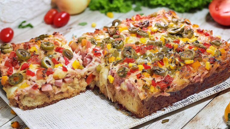 TORTA DE PRESUNTO E MUÇARELA PERFEITA FEITA DE UM JEITO QUE VOCÊ NUNCA VIU