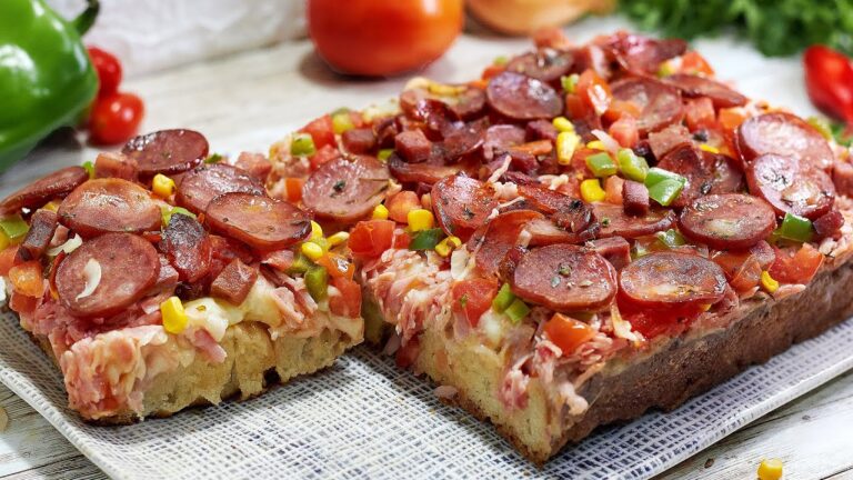 TORTA SALGADA COM A MASSA ITALIANA MAIS GOSTOSA QUE EXISTE e “SEM SOVAR”