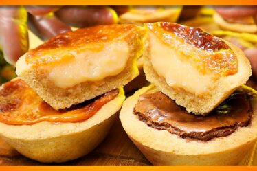 VOCÊ NUNCA COMEU EMPADA ASSIM - EMPADA DE LEITE CONDENSADO E CHOCOLATE