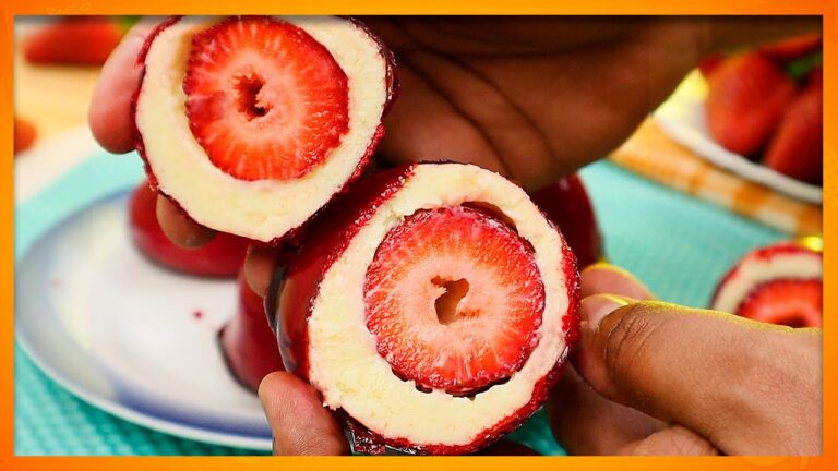 VOCÊ NUNCA COMEU MORANGO ASSIM | MORANGO DO AMOR