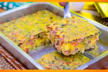 Você Nunca comeu OMELETE Deste jeito - OMELETE DE FORNO SENSACIONAL !
