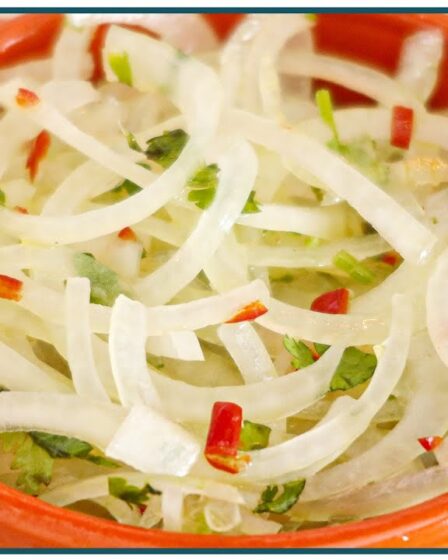 A INCRÍVEL SALADA DE CEBOLA PARA CHURRASCO | Nandu Andrade
