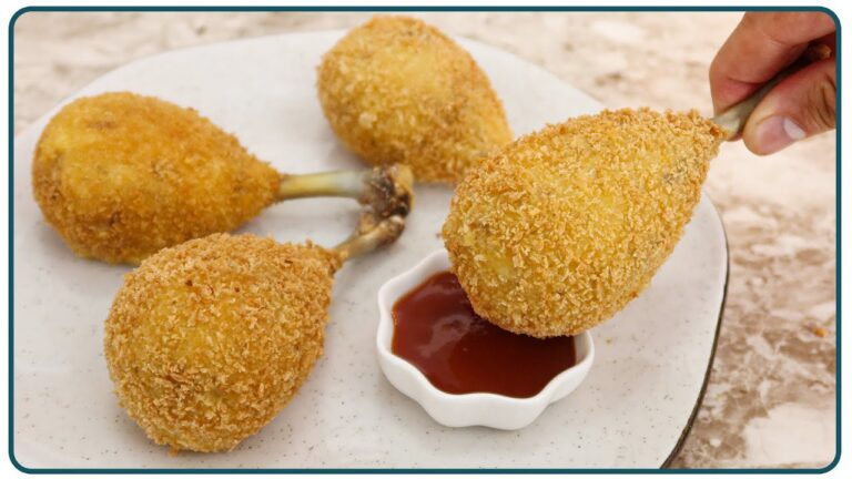 A MELHOR COXINHA DE FRANGO CROCANTE DO MUNDO | Nandu Andrade