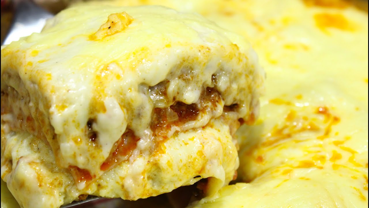 A MELHOR LASANHA DE CARNE FEITA DE UM JEITO MUITO FÁCIL! RECEITA DELICIOSA PARA VOCÊ ARRASAR