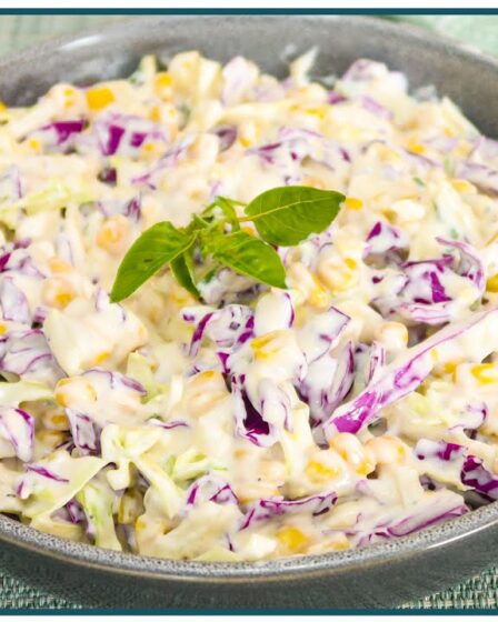 A MELHOR SALADA DE REPOLHO CREMOSA | Nandu Andrade