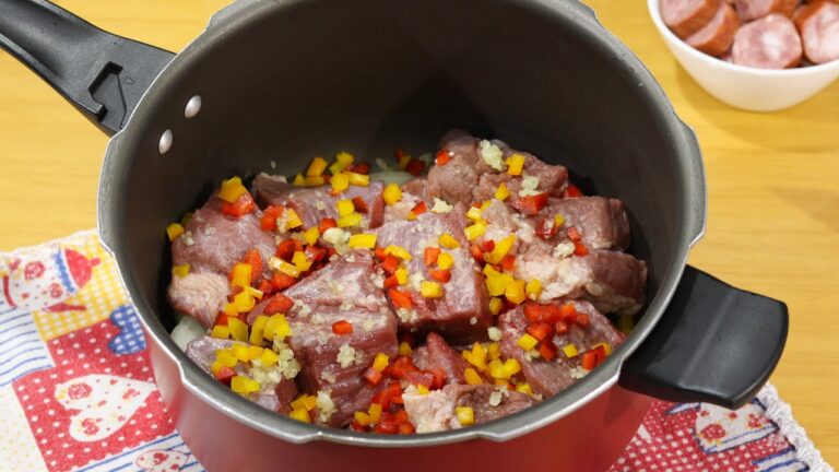 AGORA SÓ FAÇO CARNE ASSIM - CARNE NA PANELA - RECEITA SUPER SABOROSA