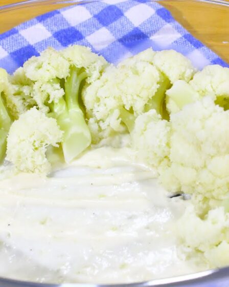 AGORA SÓ FAÇO COUVE-FLOR ASSIM! RECEITA MARAVILHOSA PARA O SEU ALMOÇO OU JANTAR - FÁCIL E DELICIOSO