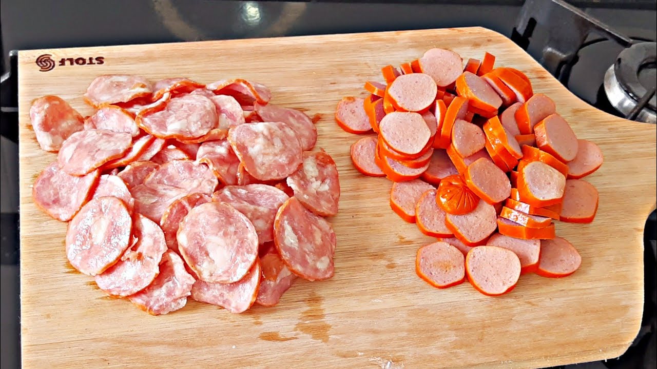 ALMOÇO PRONTO EM MINUTOS | receitas fáceis e rapidas| receitas com salsicha | macarrão
