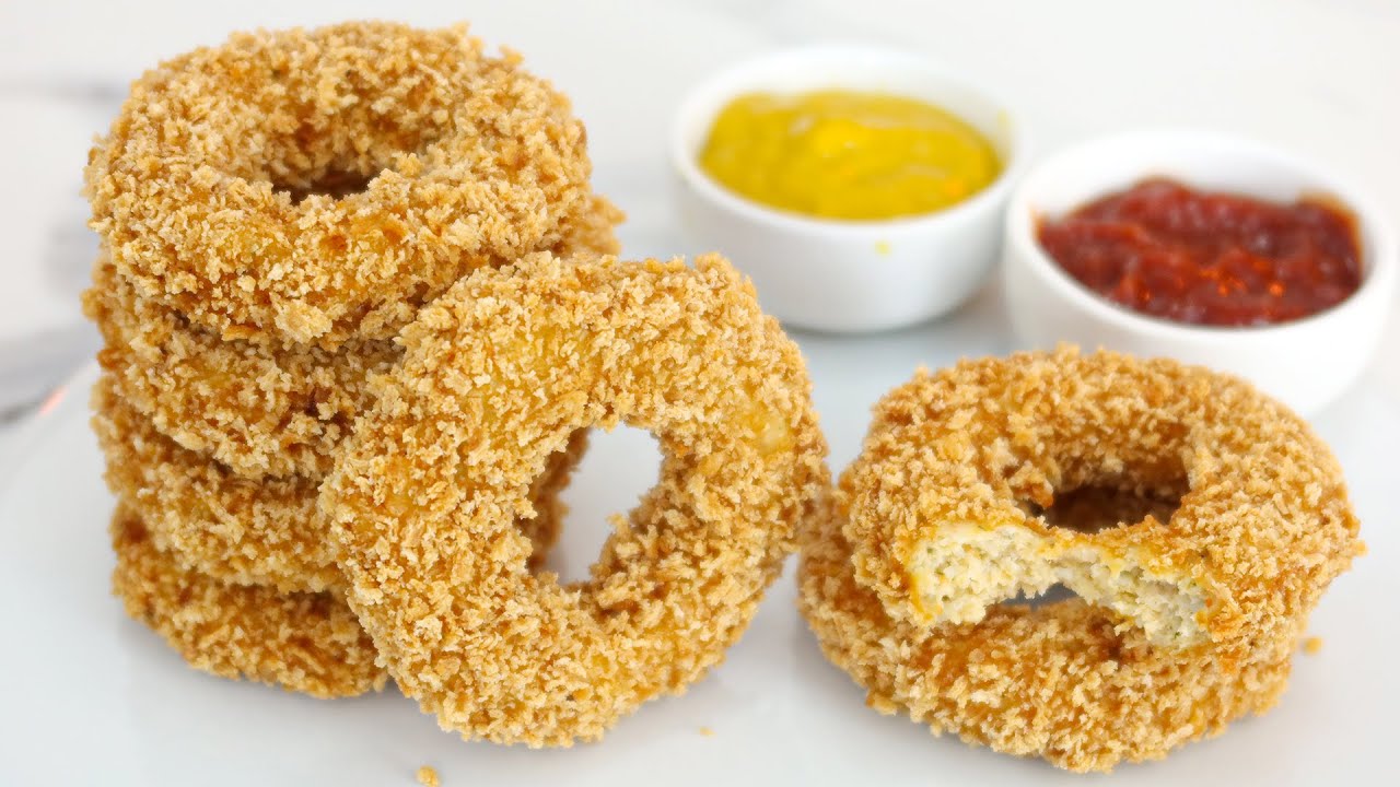 ANÉIS DE FRANGO CROCANTES, ÓTIMO PARA O LANCHE, ALMOÇO E JANTAR! | Nandu Andrade