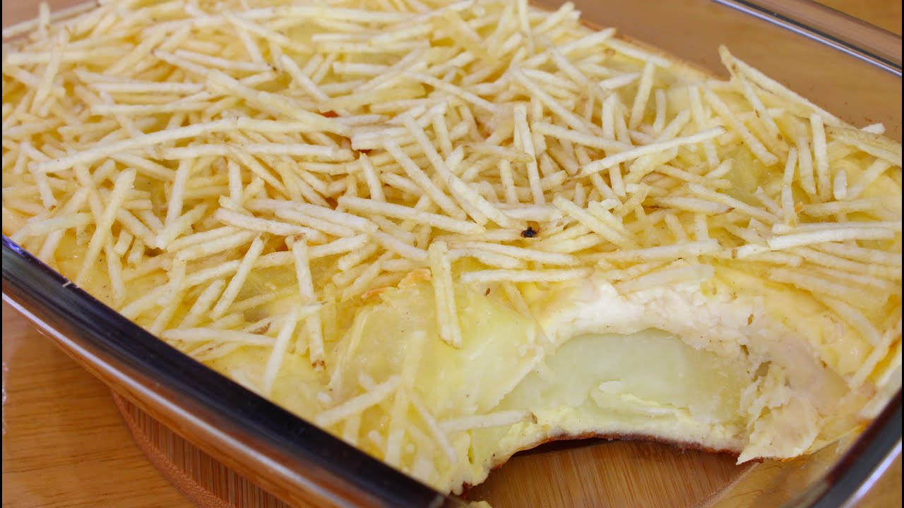 BATATA CREMOSA SUPER PRÁTICA E DELICIOSA