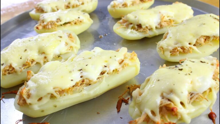 BATATA RECHEADA - FAÇA BATATAS DESSE JEITO E VC VAI QUERER TODO DIA