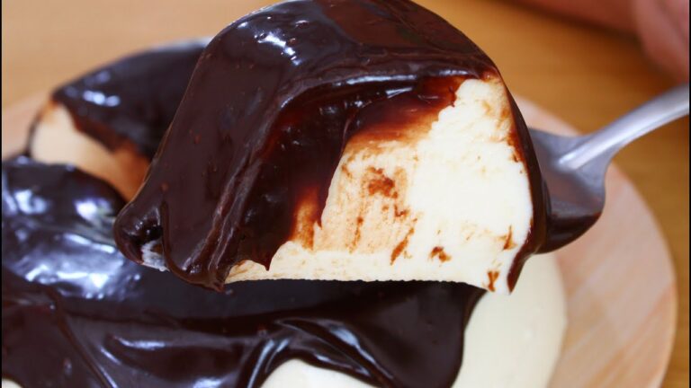 BATEU, GELOU TA PRONTO! SOBREMESA DE LEITE NINHO COM CHOCOLATE SEM FORNO!