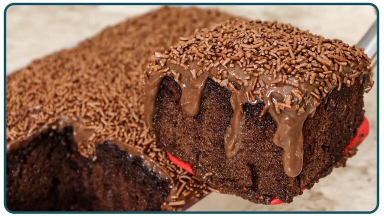 BOLO DE CHOCOLATE RÁPIDO E FÁCIL | Nandu Andrade