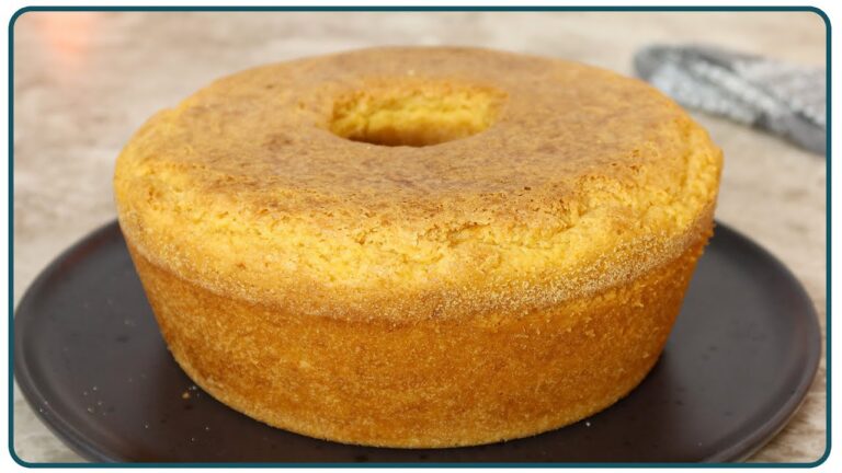 BOLO DE FUBÁ COM POUCOS INGREDIENTES | Nandu Andrade