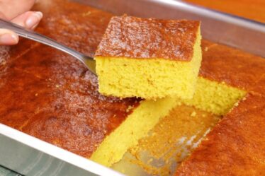 BOLO DE LARANJA FOFINHO E MUITO SABOROSO NO LIQUIDIFICADOR COM APENAS 1 LARANJA