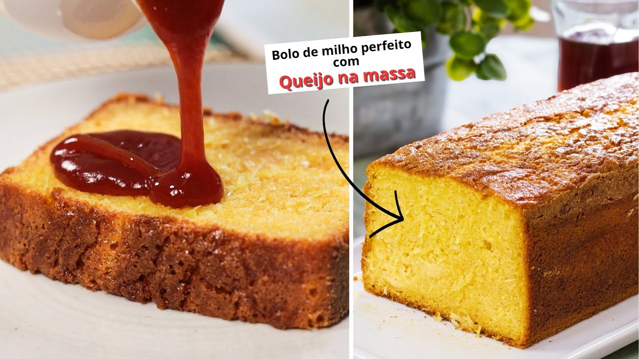 BOLO DE MILHO DA LATINHA MUITO FÁCIL | DESSE JEITO EU AINDA NÃO TINHA FEITO