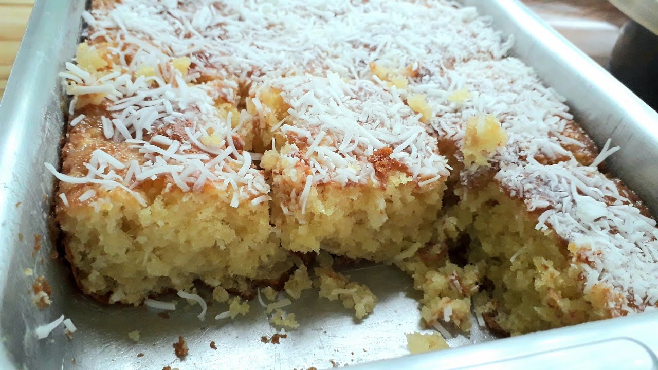 BOLO DE TAPIOCA FÁCIL SUPER FOFINHO E MOLHADINHO