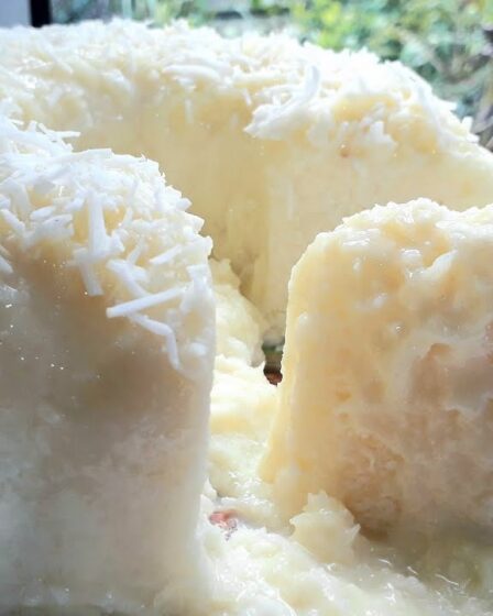BOLO DE TAPIOCA FEITO EM 5 MINUTOS (SEM FORNO) - O BOLO MAIS FÁCIL QUE EU JÁ VI