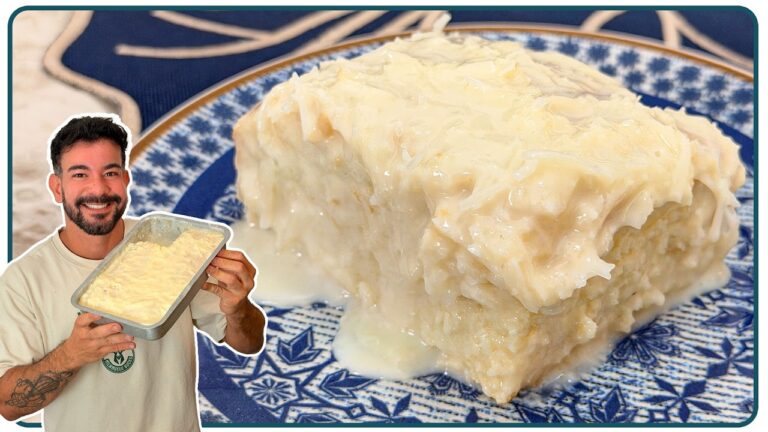 BOLO GELADO DE COCO BEM CREMOSO | Nandu Andrade