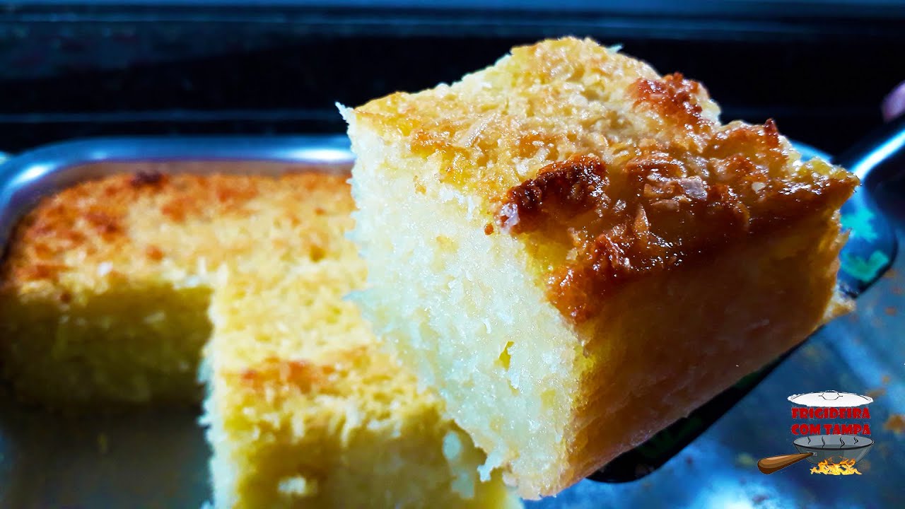 BOLO SEM FARINHA / BOLO DE AIPIM RECEITA | BOLO DE MANDIOCA| BOLO MACAXEIRA| BOLO MANÉ PELADO