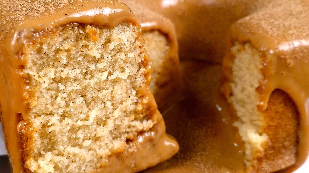 BOLO VULCÃO DE CHURROS | MASSA FOFINHA QUE PARECE UMA NUVEM | BOLO CHURROS DE DOCE DE LEITE