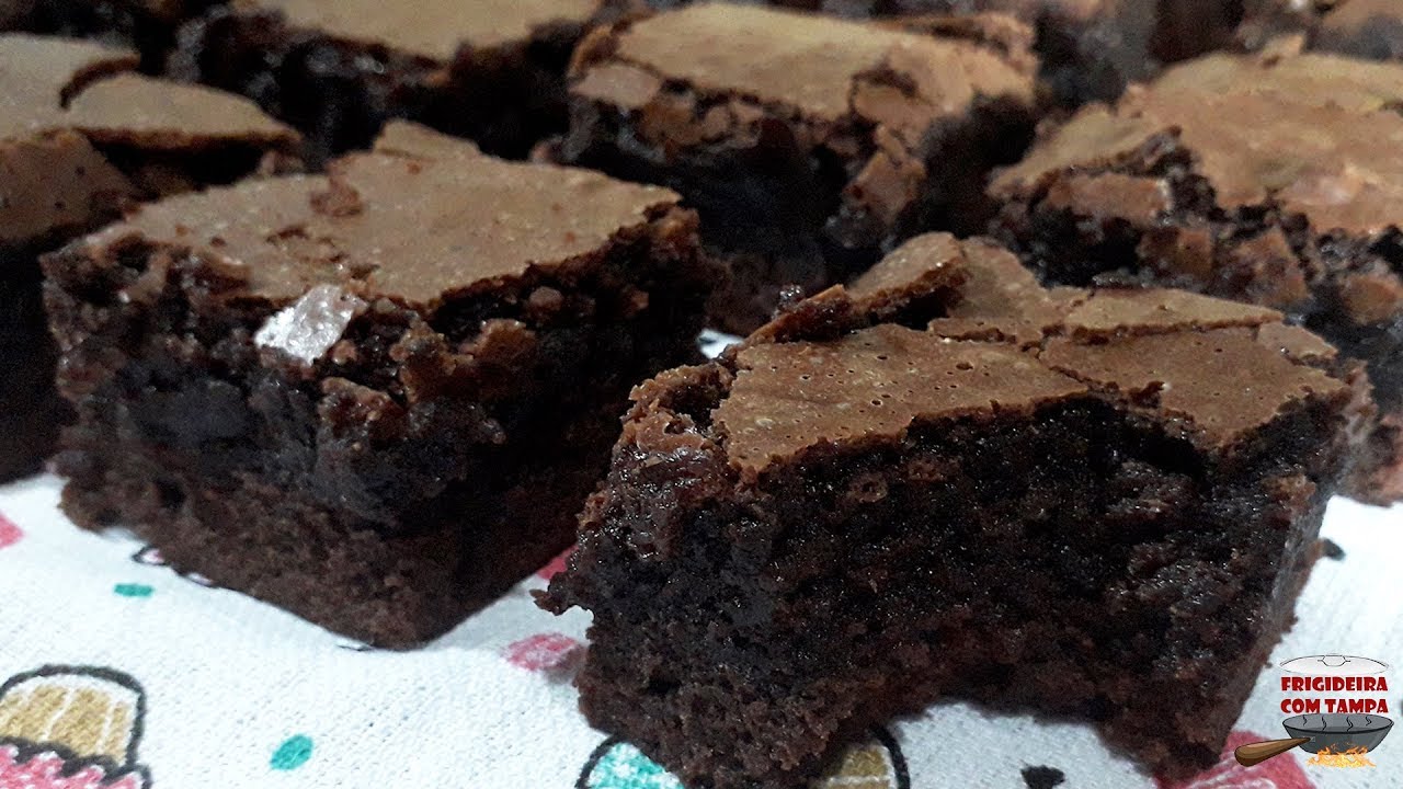 Brownie de Chocolate | Você não vai conseguir comer só um pedaço