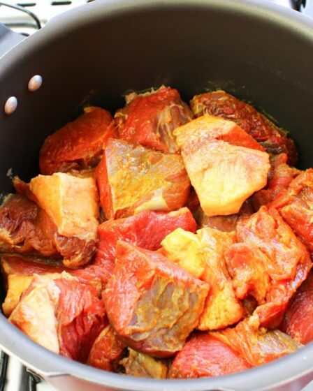 CARNE ASSADA NA PANELA DE PRESSÃO INCRIVELMENTE SUCULENTA E DELICIOSA