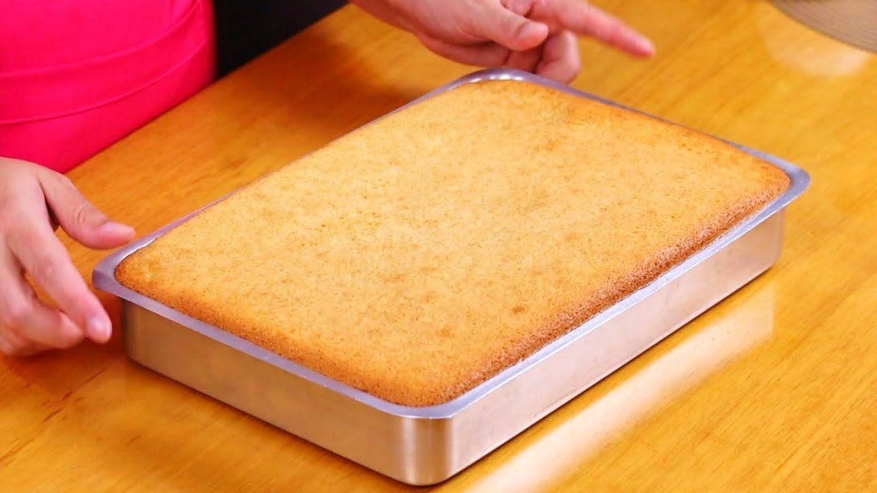 COM ESSE PÃO DE LÓ SEU BOLO VAI FICAR PROFISSIONAL! MASSA CORINGA PARA BOLOS GELADOS E TORTAS