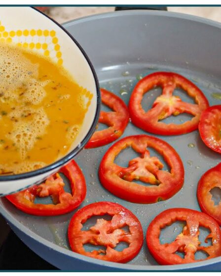 COM OVO E TOMATE FAÇA ESSA MARAVILHA PARA O JANTAR | Nandu Andrade