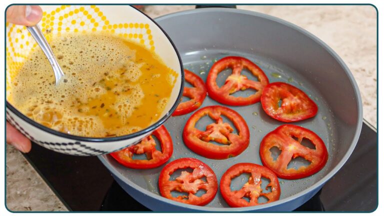 COM OVO E TOMATE FAÇA ESSA MARAVILHA PARA O JANTAR | Nandu Andrade