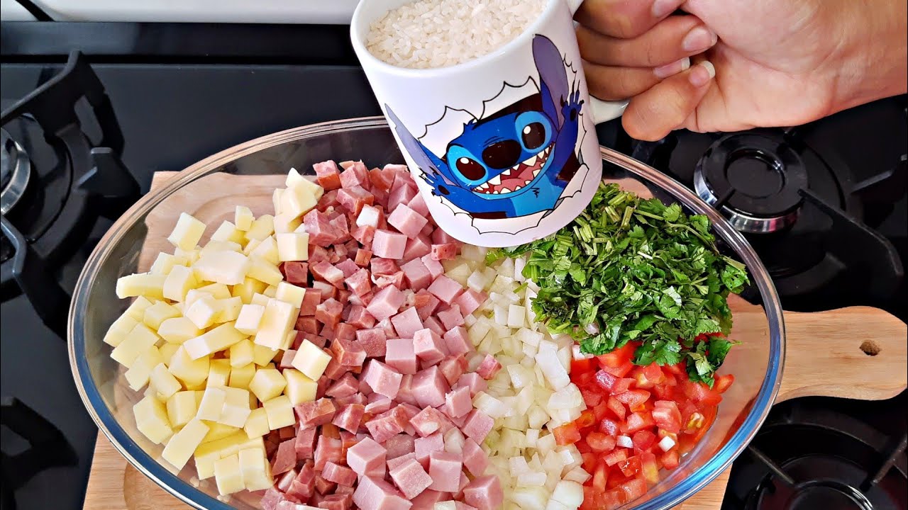 COMIDA RÁPIDA E FÁCIL DE FAZER ideal para seu almoço ou jantar | receitas fáceis e rapidas | arroz