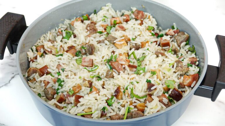 COMO FAZER ARROZ CARRETEIRO FÁCIL | Nandu Andrade