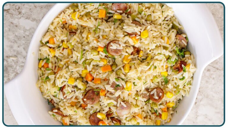 COMO FAZER ARROZ TEMPERADO FÁCIL E RÁPIDO | Nandu Andrade