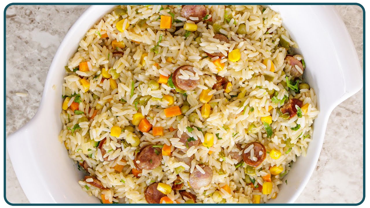 COMO FAZER ARROZ TEMPERADO FÁCIL E RÁPIDO | Nandu Andrade