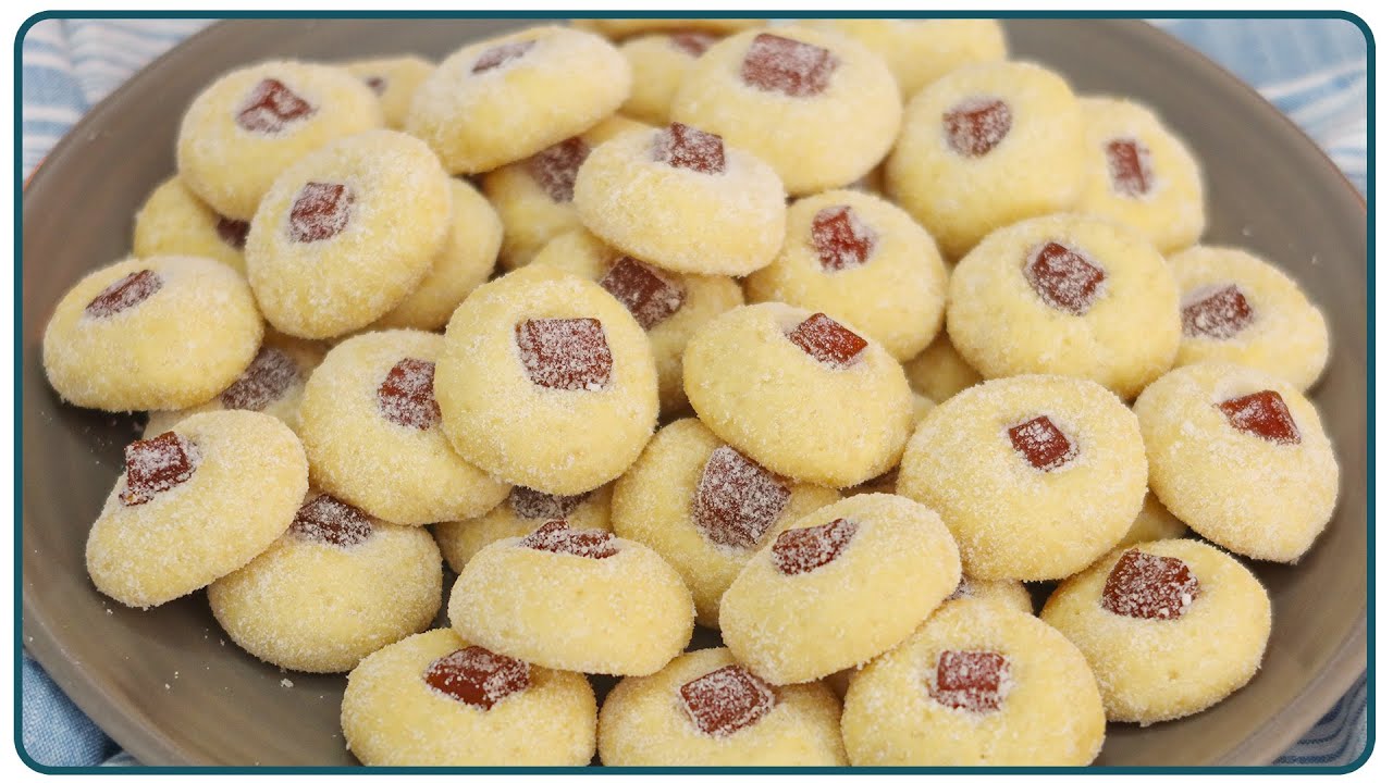 COMO FAZER BISCOITO AMANTEIGADO COM GOIABADA FÁCIL E RÁPIDO | Nandu Andrade