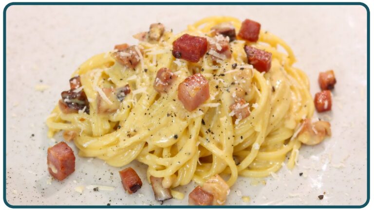 COMO FAZER MACARRÃO À CARBONARA | Nandu Andrade