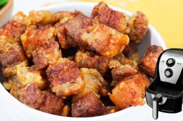 COMO FAZER TORRESMO CROCANTE E SEQUINHO NA AIR FRYER - ASSIM FICA MUITO FÁCIL!