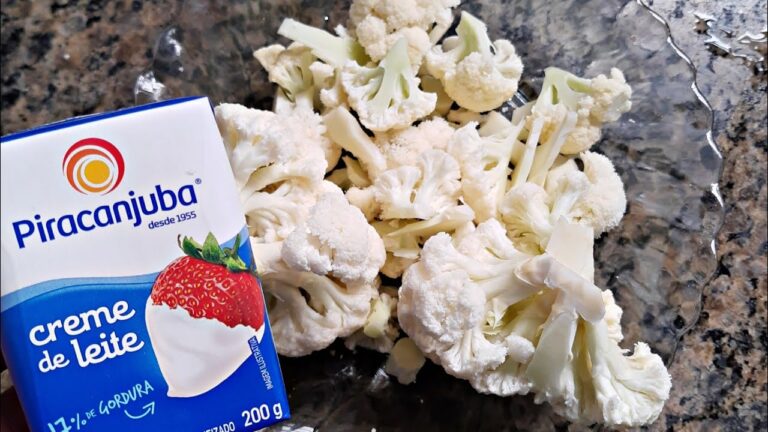 COUVE-FLOR DE UM JEITO DIFERENTE !!! receitas fáceis e rapidas