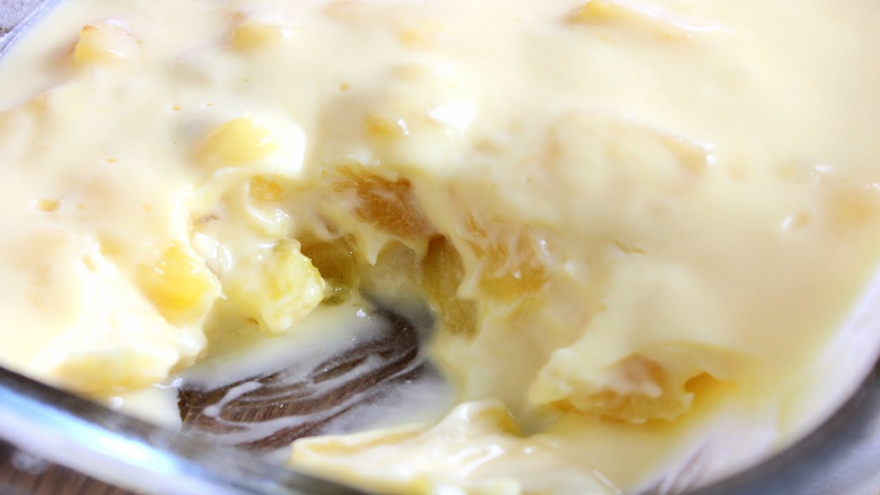 DELÍCIA!! SOBREMESA ECONÔMICA FEITA COM APENAS 4 INGREDIENTES - GELADO DE ABACAXI