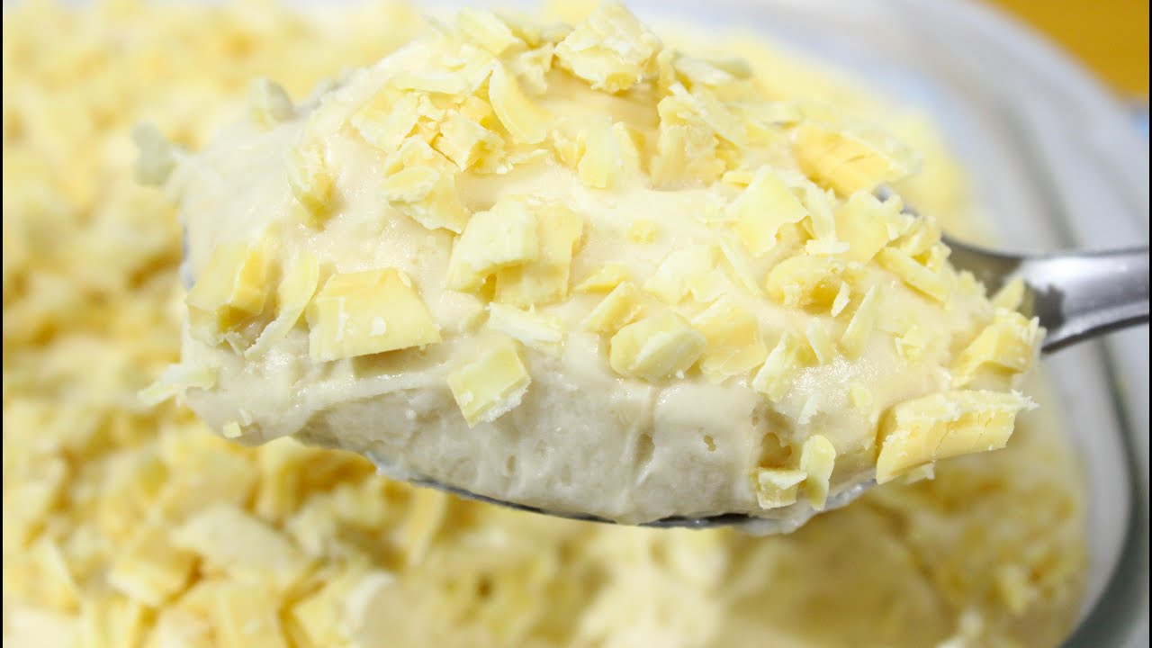 DEPOIS DESSA SOBREMESA VOCÊ NÃO VAI QUERER OUTRA - MUITO CREMOSA E DELICIOSA, A FAMOSA MOÇA CREMOSA