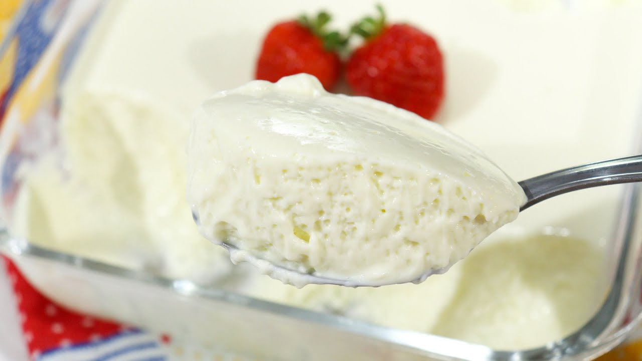 DESSE JEITO VOCÊ AINDA NÃO FEZ ESSA SOBREMESA - MUITO CREMOSO- SEM LEITE CONDENSADO E CREME DE LEITE