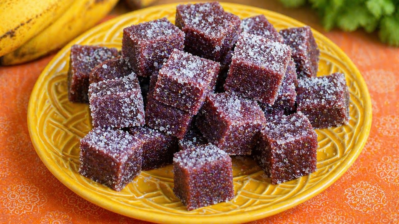 🔥DOCE DE BANANA DE CORTE | aproveite as bananas maduras FÁCIL E DELICIOSO