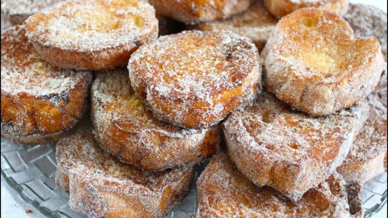 ESSA RABANADA PARECE ATÉ UM PUDINZINHO DE TÃO CREMOSA QUE FICA - MELHOR RECEITA DE RABANADA