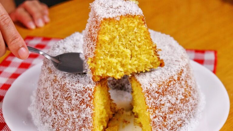 ESSA RECEITA DE BOLO DE MILHO MUDOU MEU CAFÉ DA TARDE! BOLO DE MILHO SEM TRIGO FOFINHO