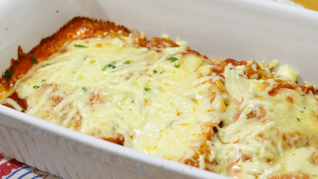 ESSA RECEITA É INCRÍVEL E TENHO CERTEZA QUE VOCÊ VAI AMAR !!! FRANGO A PARMEGIANA FÁCIL DE FAZER