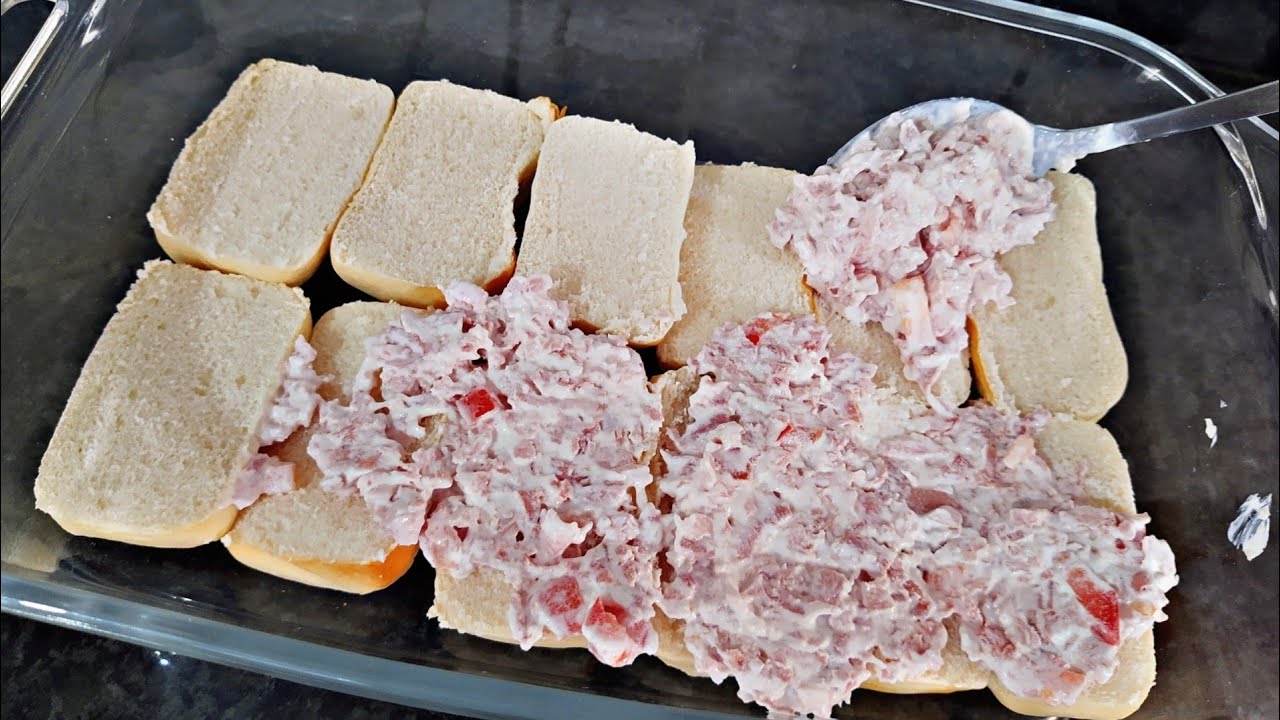 ESSA RECEITA FEZ MUITO SUCESSO EM CASA| Receitas fáceis e rapidas |Receitas com bisnaguinhas,Receita