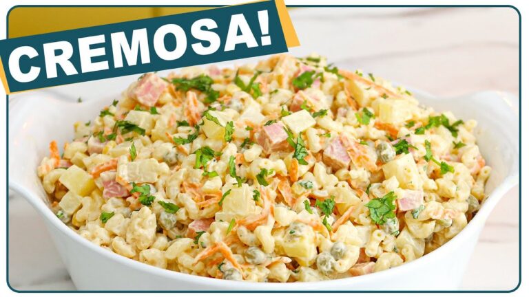 ESSA SALADA DE MACARRÃO CREMOSA VAI TE SURPREENDER! | Nandu Andrade