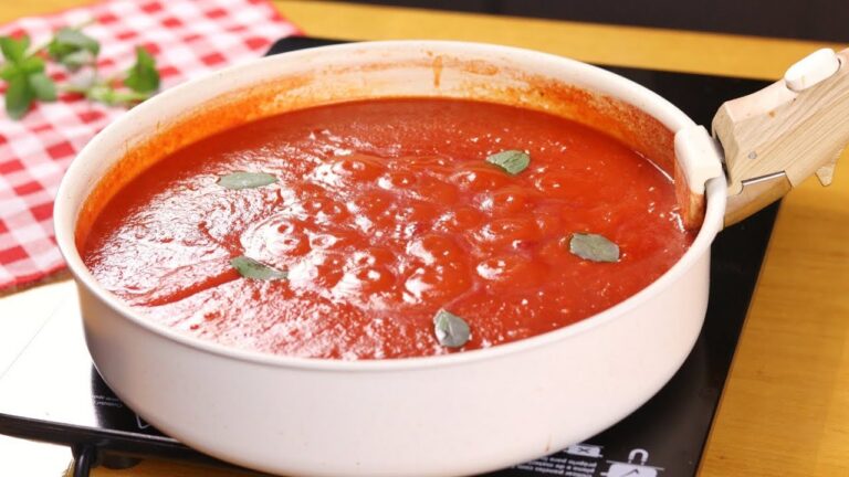 ESSE MOLHO DE TOMATE CASEIRO DÁ VONTADE DE COMER PURO! O MOLHO QUE VAI MUDAR SUAS MASSAS