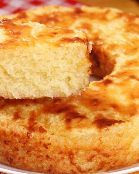 EU COMERIA ESSE BOLO TODOS OS DIAS! BOLO DE TAPIOCA COM QUEIJO SEM TRIGO