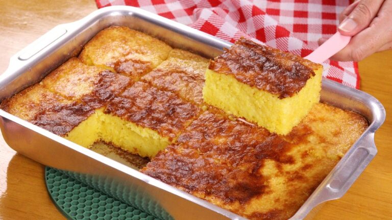 EU NUNCA IMAGINEI QUE UM BOLO PODERIA FICAR TÃO BOM ASSIM! BOLO MOÇA DE MILHO QUE VAI TE ENCANTAR